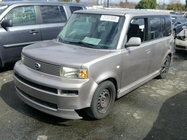 JTLKT324640140338 - 2004 TOYOTA SCION XB 灰色 照片 2