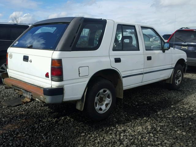 4S2CY58Z1M4301093 - 1991 ISUZU RODEO S WHITE photo 4