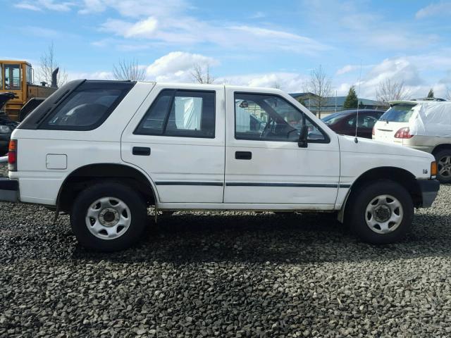 4S2CY58Z1M4301093 - 1991 ISUZU RODEO S WHITE photo 9