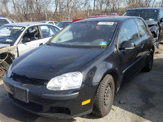 WVWAB71K28W064699 - 2008 VOLKSWAGEN RABBIT BLACK photo 2