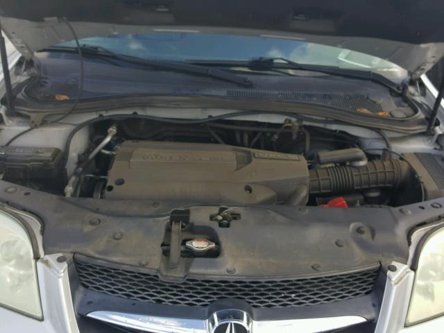 2HNYD18822H522242 - 2002 ACURA MDX TOURIN SILVER photo 7