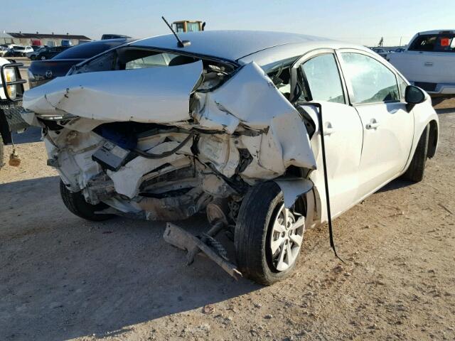 KNADM4A36G6680366 - 2016 KIA RIO LX Սպիտակ լուսանկար 4