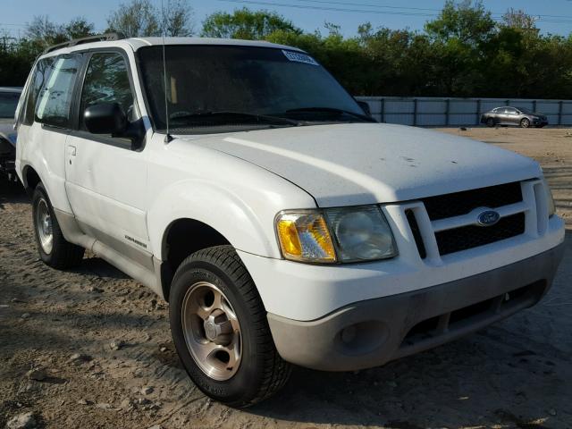 1FMYU60E91UC81694 - 2001 FORD EXPLORER S WHITE photo 1