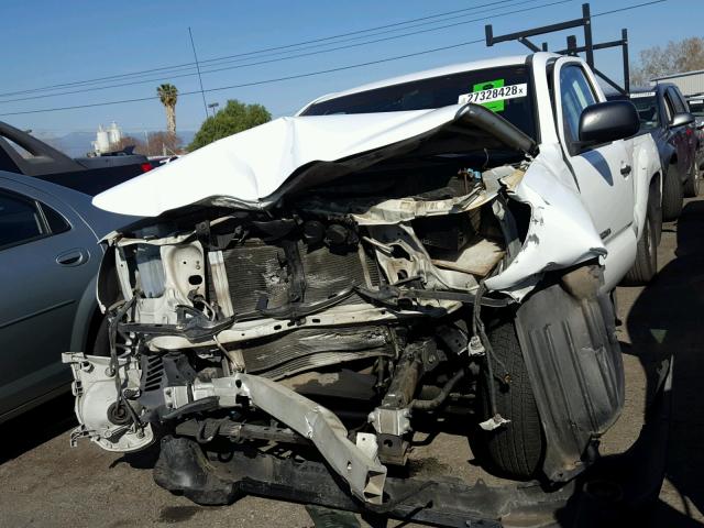 5TETX22N47Z328433 - 2007 TOYOTA TACOMA ACC WHITE photo 2