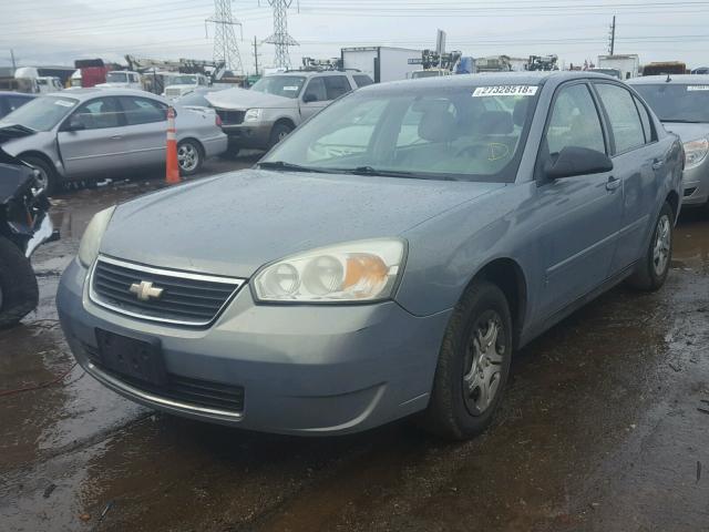 1G1ZS58F28F110752 - 2008 CHEVROLET MALIBU LS ლურჯი ფოტო 2