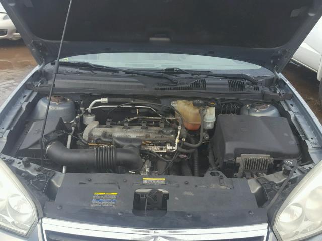 1G1ZS58F28F110752 - 2008 CHEVROLET MALIBU LS ლურჯი ფოტო 7