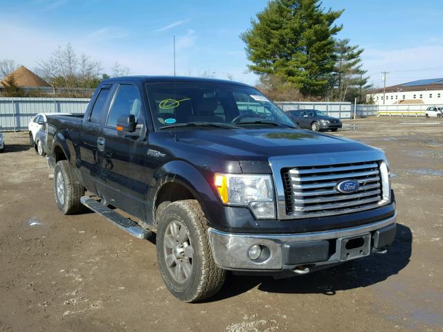 1FTFX1EV1AFB38449 - 2010 FORD F150 SUPER BLACK photo 1