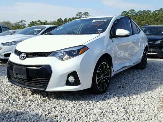 5YFBURHE7GP458619 - 2016 TOYOTA COROLLA L WHITE photo 2