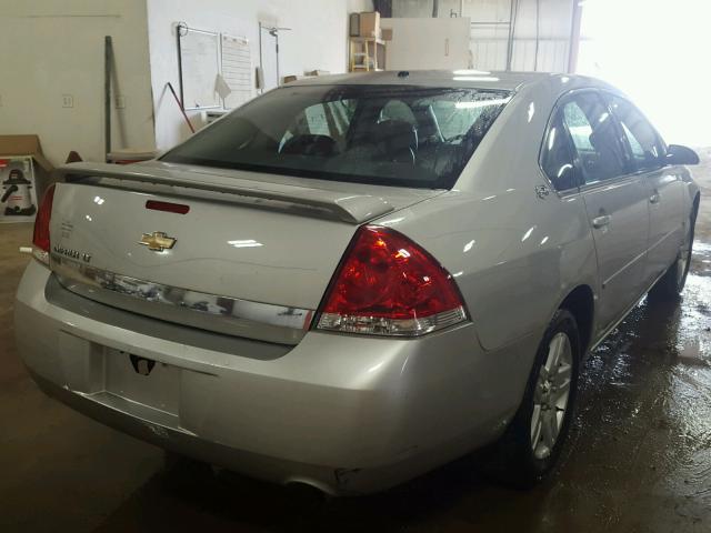 2G1WC58R179144635 - 2007 CHEVROLET IMPALA LT SILVER photo 4