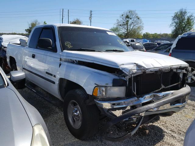 3B7HC13Y9YG160032 - 2000 DODGE RAM 1500 WHITE photo 1