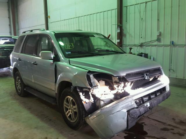 2HKYF18463H534738 - 2003 HONDA PILOT EX TEAL photo 1