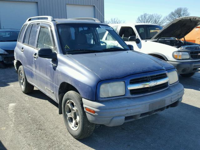 2CNBJ13C1X6911744 - 1999 CHEVROLET TRACKER BLUE photo 1