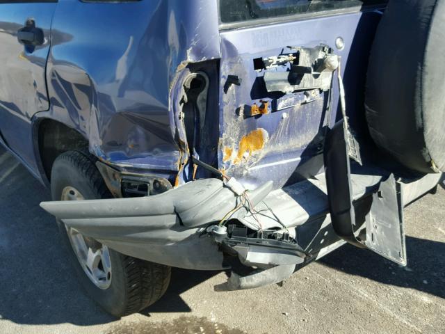 2CNBJ13C1X6911744 - 1999 CHEVROLET TRACKER BLUE photo 9