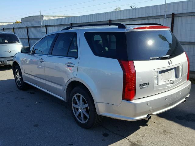 1GYDE63A640113042 - 2004 CADILLAC SRX SILVER photo 3