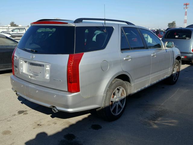 1GYDE63A640113042 - 2004 CADILLAC SRX SILVER photo 4