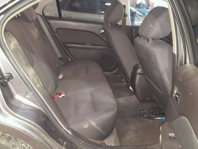 3FAHP0HA1BR200941 - 2011 FORD FUSION SE GRAY photo 6