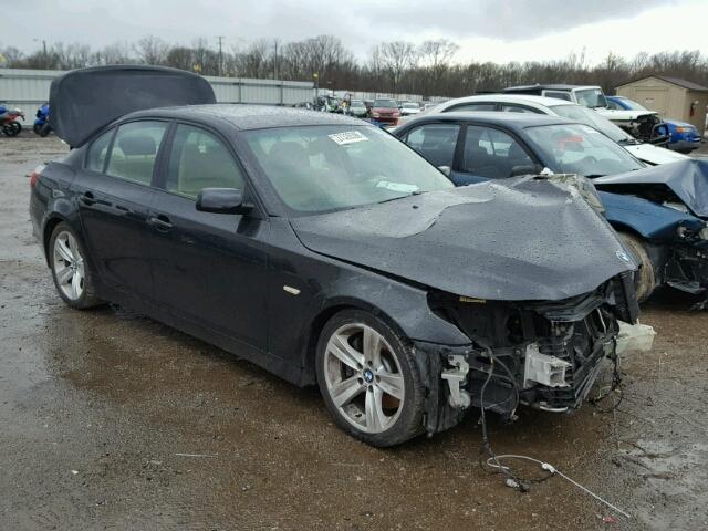 WBANB53557CN93977 - 2007 BMW 550 I BLACK photo 1