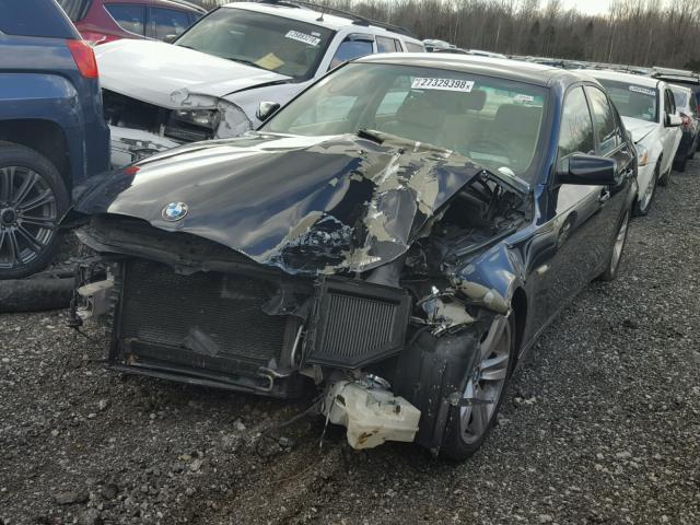 WBANB53557CN93977 - 2007 BMW 550 I BLACK photo 2