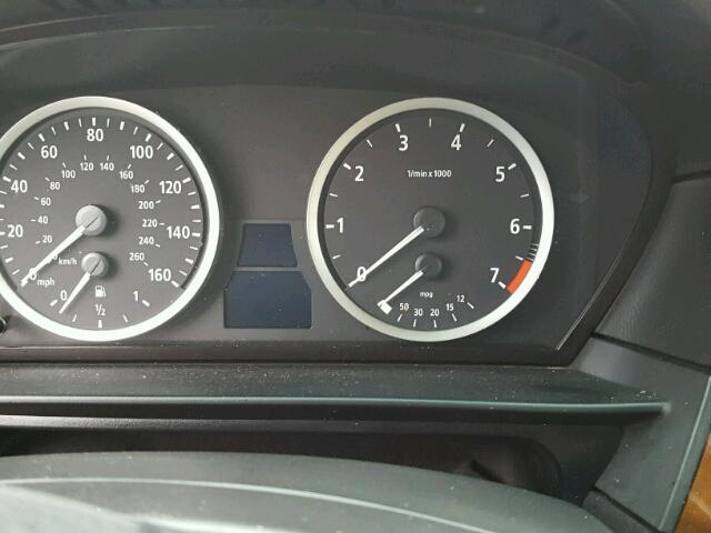 WBANB53557CN93977 - 2007 BMW 550 I BLACK photo 8