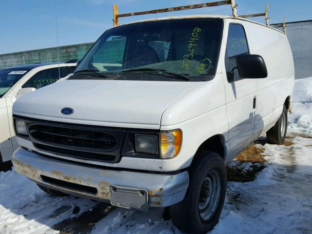 1FTNE2426XHB59602 - 1999 FORD ECONOLINE WHITE photo 2