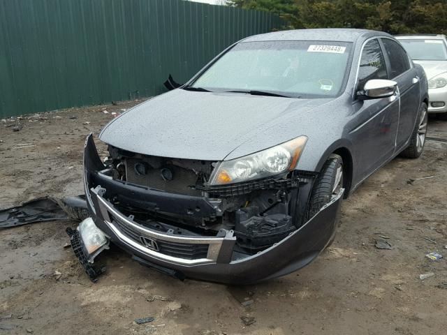 1HGCP26329A039266 - 2009 HONDA ACCORD LX CHARCOAL photo 2