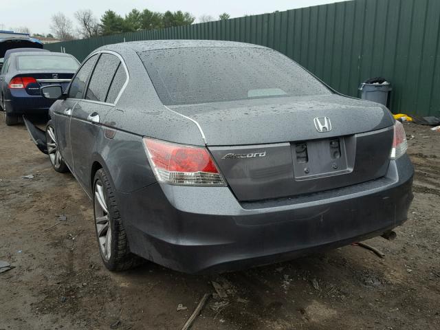 1HGCP26329A039266 - 2009 HONDA ACCORD LX CHARCOAL photo 3