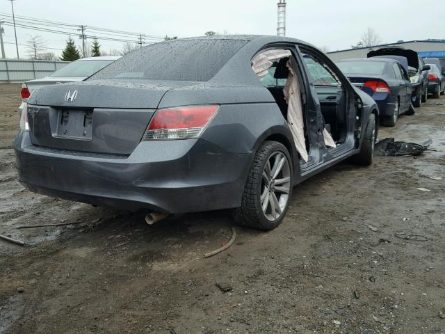 1HGCP26329A039266 - 2009 HONDA ACCORD LX CHARCOAL photo 4