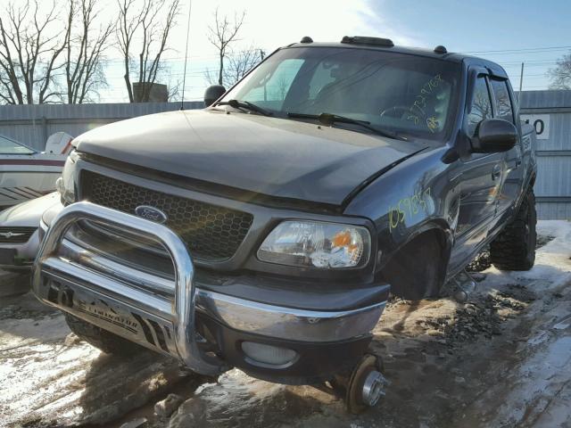 1FTRW08L11KF25272 - 2001 FORD F150 SUPER BLACK photo 2