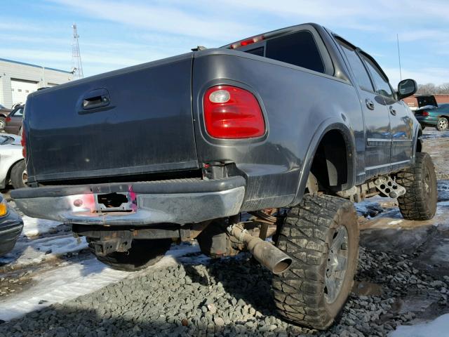 1FTRW08L11KF25272 - 2001 FORD F150 SUPER BLACK photo 4