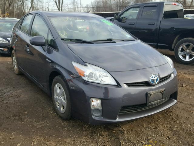 JTDKN3DU1A0167266 - 2010 TOYOTA PRIUS GRAY photo 1