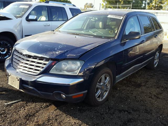 2C8GM68484R628900 - 2004 CHRYSLER PACIFICA BLUE photo 2