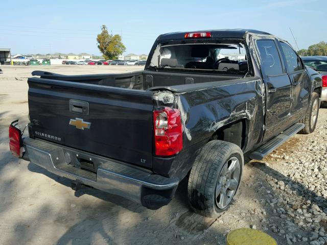 3GCPCREC5FG185387 - 2015 CHEVROLET SILVERADO BLACK photo 4