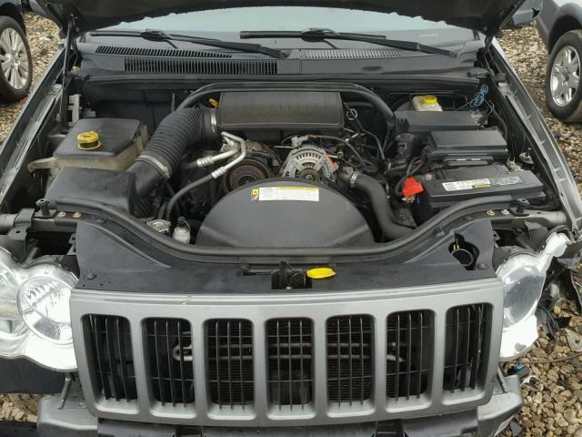 1J8GR48K48C107833 - 2008 JEEP GRAND CHER GRAY photo 7