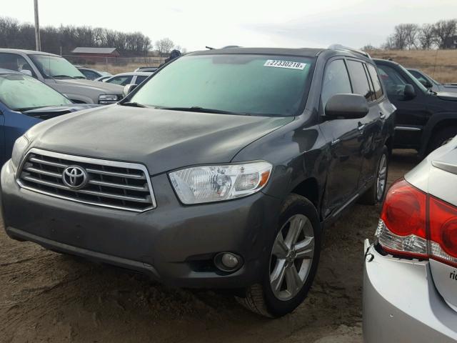 JTEES42A992109941 - 2009 TOYOTA HIGHLANDER GREEN photo 2