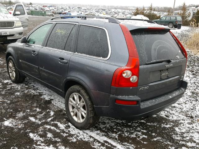 YV4CZ852761297280 - 2006 VOLVO XC90 V8 GRAY photo 3