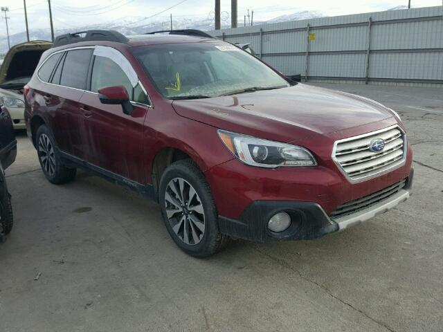 4S4BSAKC9H3414741 - 2017 SUBARU OUTBACK 2. RED photo 1