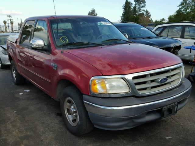 1FTRW07L11KB19865 - 2001 FORD F150 SUPER RED photo 1