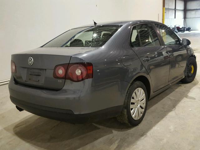 3VWJX7AJ4AM077580 - 2010 VOLKSWAGEN JETTA S GRAY photo 4