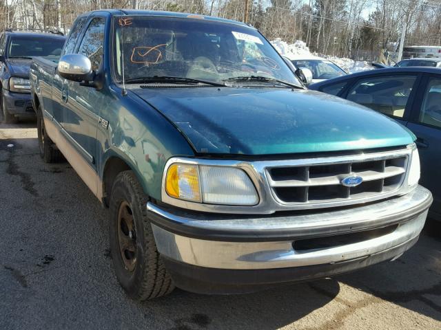 1FTDX1766VKB35895 - 1997 FORD F150 GREEN photo 1