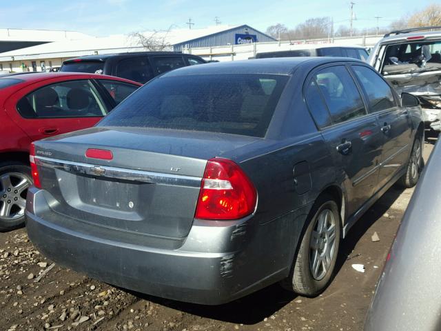 1G1ZT53F26F232285 - 2006 CHEVROLET MALIBU LT GRAY photo 4