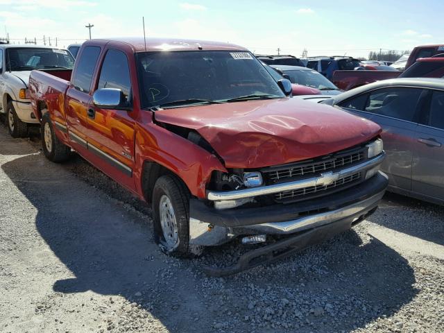 2GCEC19T521156350 - 2002 CHEVROLET SILVERADO SILVER photo 1