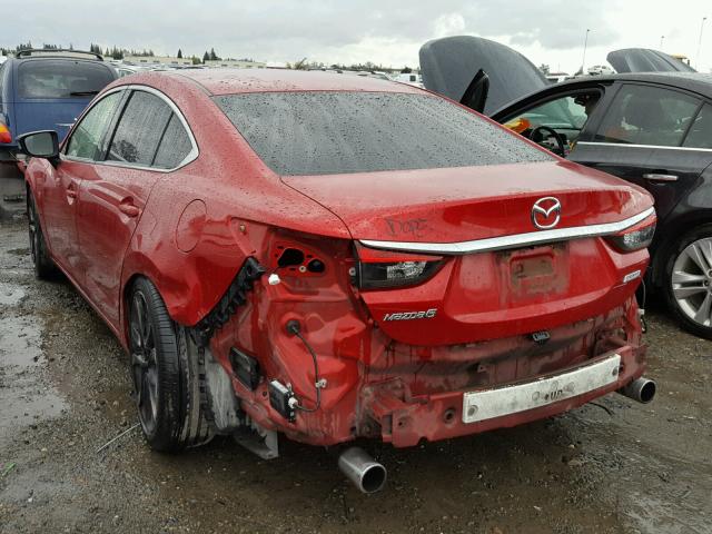 JM1GJ1V6XE1118301 - 2014 MAZDA 6 TOURING RED photo 3