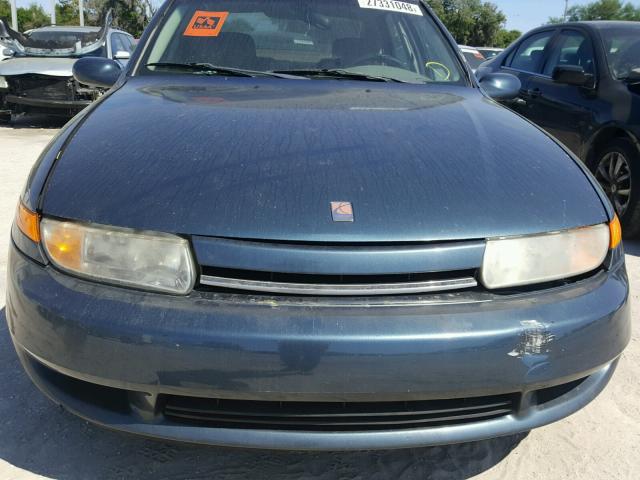 1G8JW54R02Y559989 - 2002 SATURN L300 BLUE photo 9