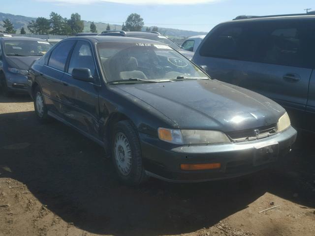 1HGCD5654TA100748 - 1996 HONDA ACCORD EX GREEN photo 1