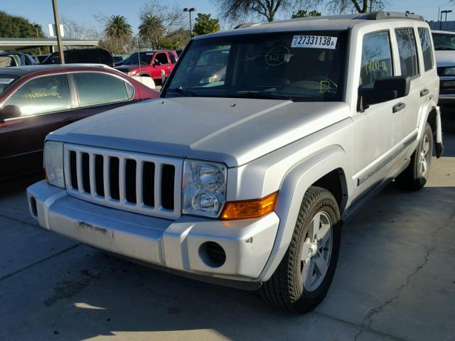 1J8HH48K56C242291 - 2006 JEEP COMMANDER ვერცხლისფერი ფოტო 2