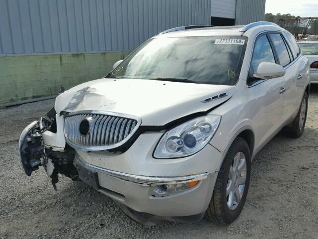 5GALRBED7AJ143700 - 2010 BUICK ENCLAVE CX TAN photo 2