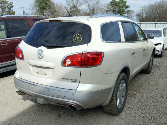 5GALRBED7AJ143700 - 2010 BUICK ENCLAVE CX TAN photo 4