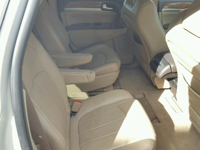 5GALRBED7AJ143700 - 2010 BUICK ENCLAVE CX TAN photo 6