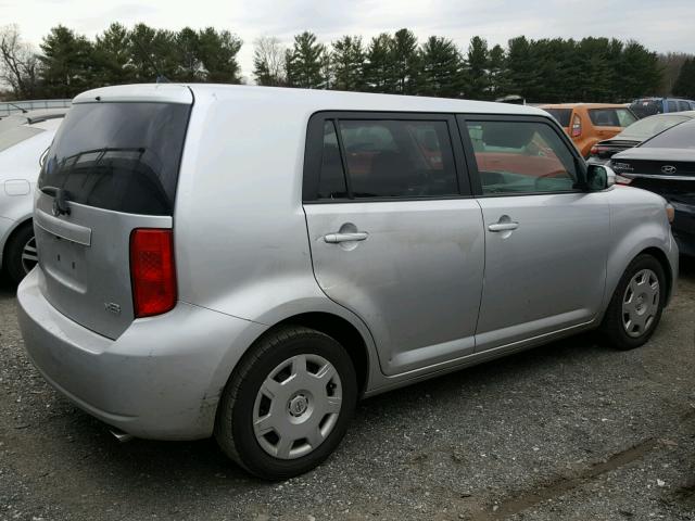 JTLKE50E391077654 - 2009 TOYOTA SCION XB GRAY photo 4