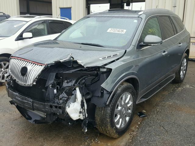 5GAKRBED9BJ352028 - 2011 BUICK ENCLAVE CX GRAY photo 2